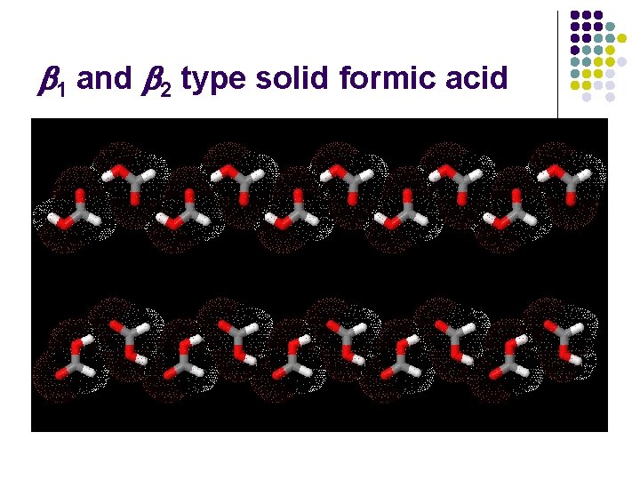  1 and 2 type solid formic acid 