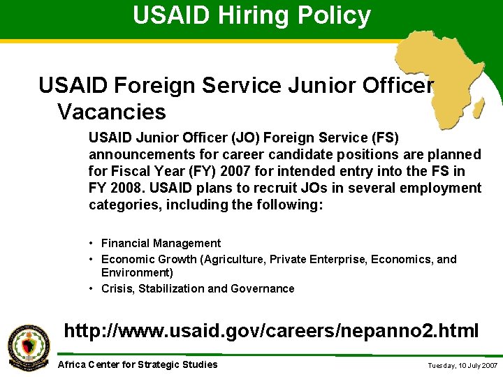 USAID Hiring Policy USAID Foreign Service Junior Officer Vacancies USAID Junior Officer (JO) Foreign USAID Hiring Policy USAID Foreign Service Junior Officer Vacancies USAID Junior Officer (JO) Foreign
