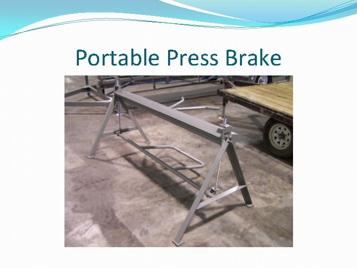 Portable Press Brake 