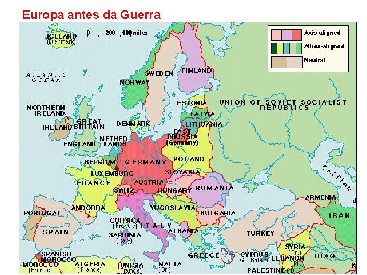 Europa antes da Guerra 