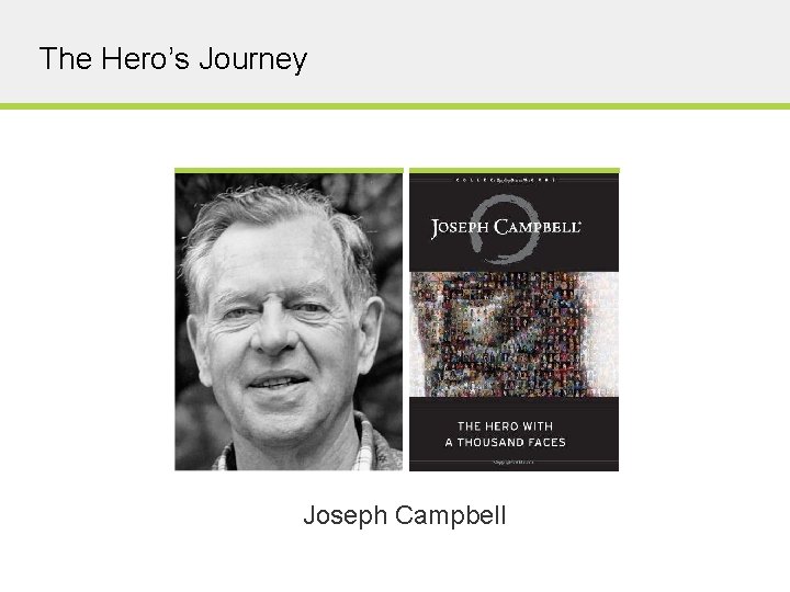 The Hero’s Journey Joseph Campbell COPYRIGHT © 2014 CAMP CREATIVE 