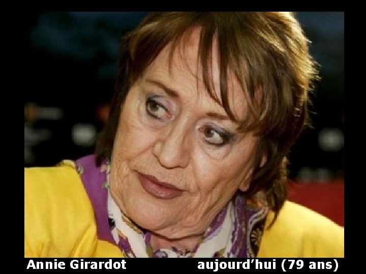 Annie Girardot aujourd’hui (79 ans) 