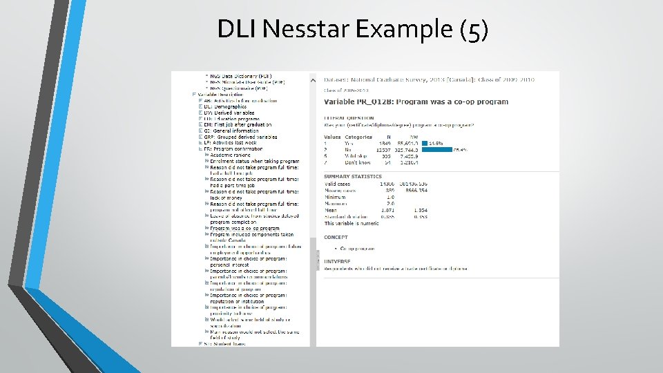 DLI Nesstar Example (5) 