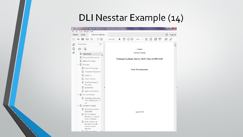 DLI Nesstar Example (14) 