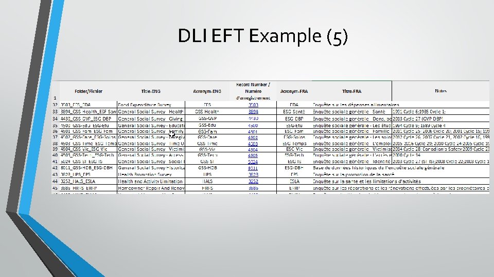 DLI EFT Example (5) 