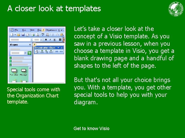 A closer look at templates Let’s take a closer look at the concept of