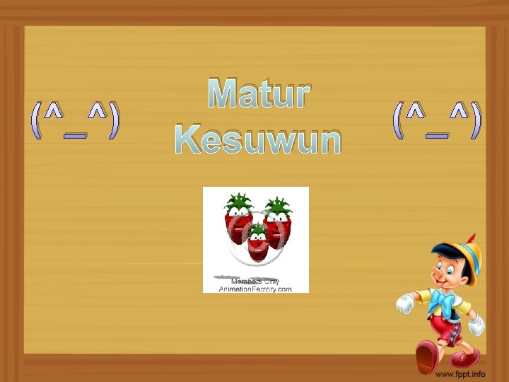 (^_^) Matur Kesuwun (^_^) 