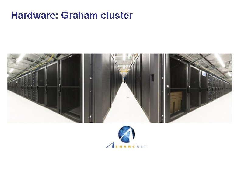 Hardware: Graham cluster 