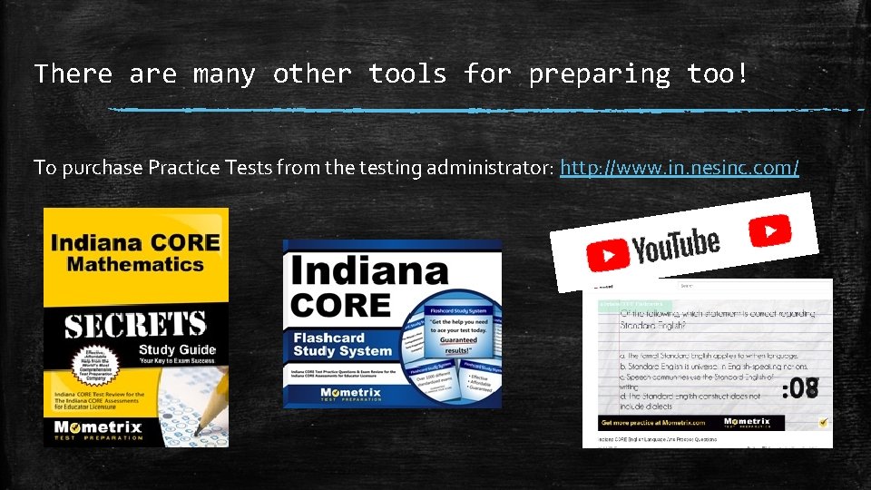 There are many other tools for preparing too! To purchase Practice Tests from the There are many other tools for preparing too! To purchase Practice Tests from the