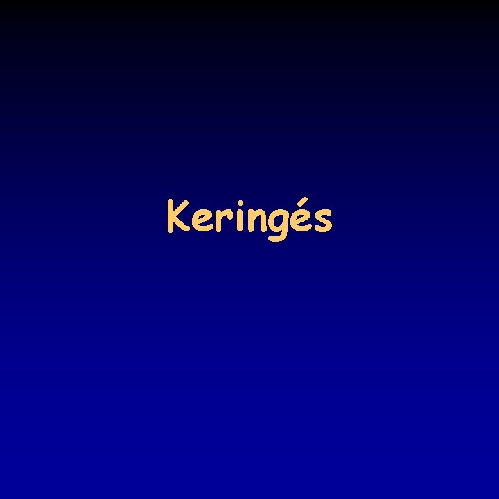 Keringés 