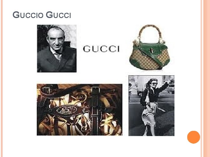 GUCCIO GUCCI 