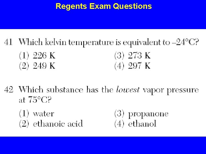 Regents Exam Questions 