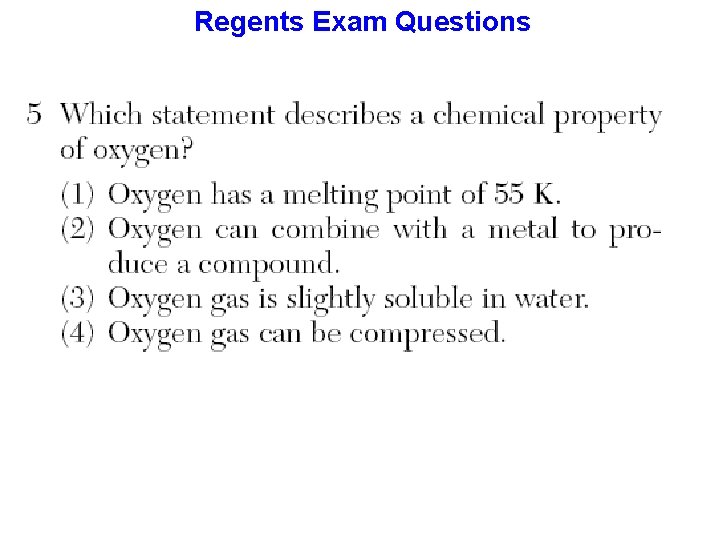 Regents Exam Questions 