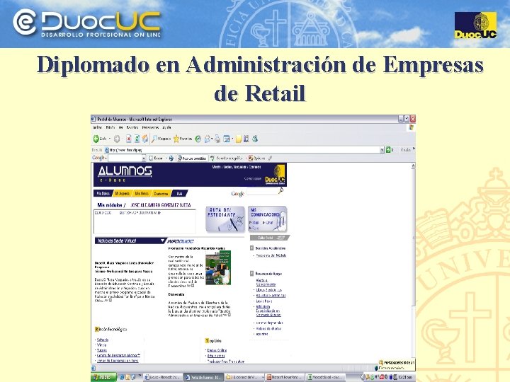 Diplomado en Administración de Empresas de Retail 