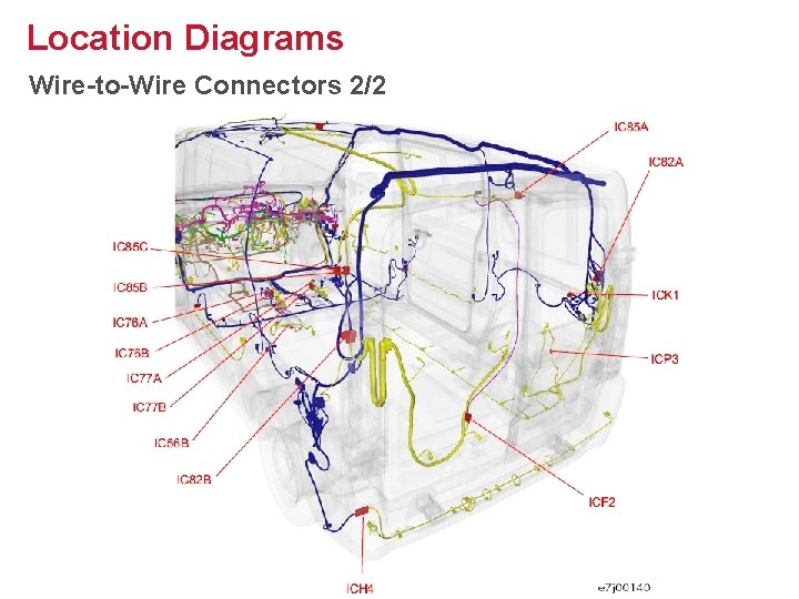 Location Diagrams Wire-to-Wire Connectors 2/2 29 