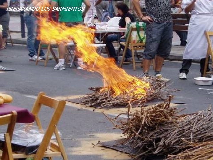 PREPARANDO LOS SARMIENTOS PREPARANDO LOS SARMIENTOS