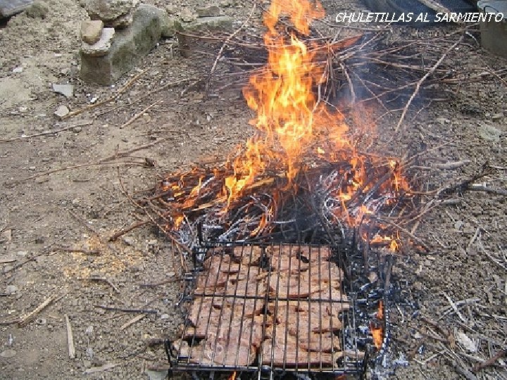 CHULETILLAS AL SARMIENTO CHULETILLAS AL SARMIENTO