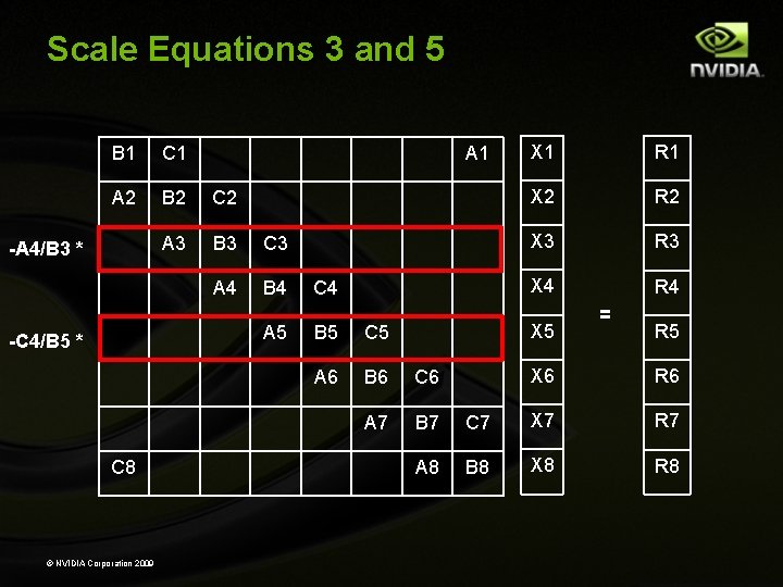 Scale Equations 3 and 5 B 1 C 1 A 2 B 2 C Scale Equations 3 and 5 B 1 C 1 A 2 B 2 C