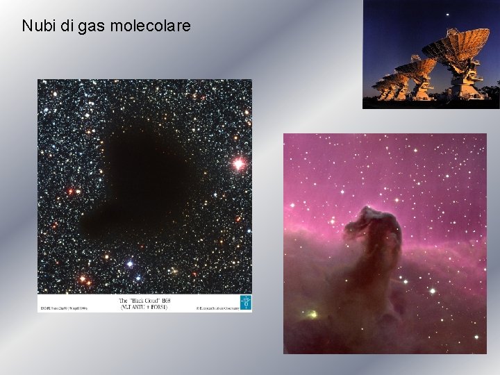 Nubi di gas molecolare 