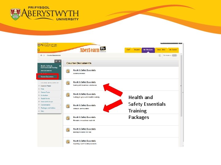 Health and Safety Essentials Training Packages 
