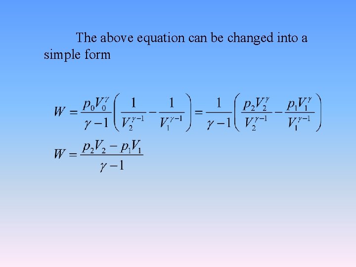 The above equation can be changed into a simple form 