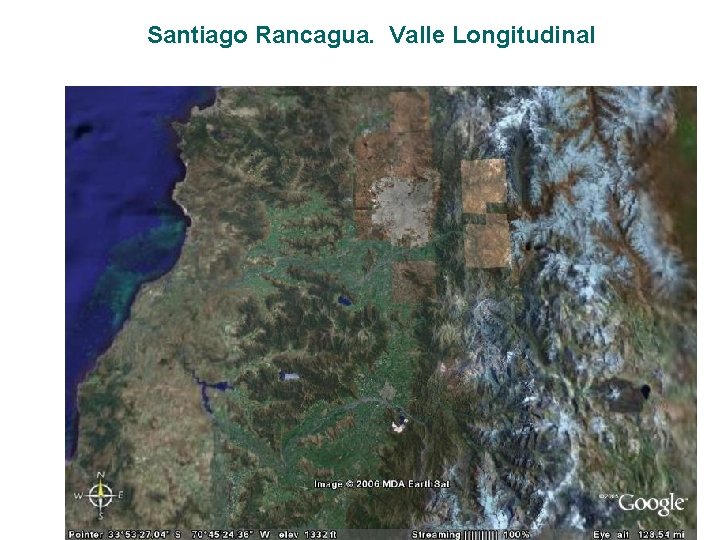 Santiago Rancagua. Valle Longitudinal 