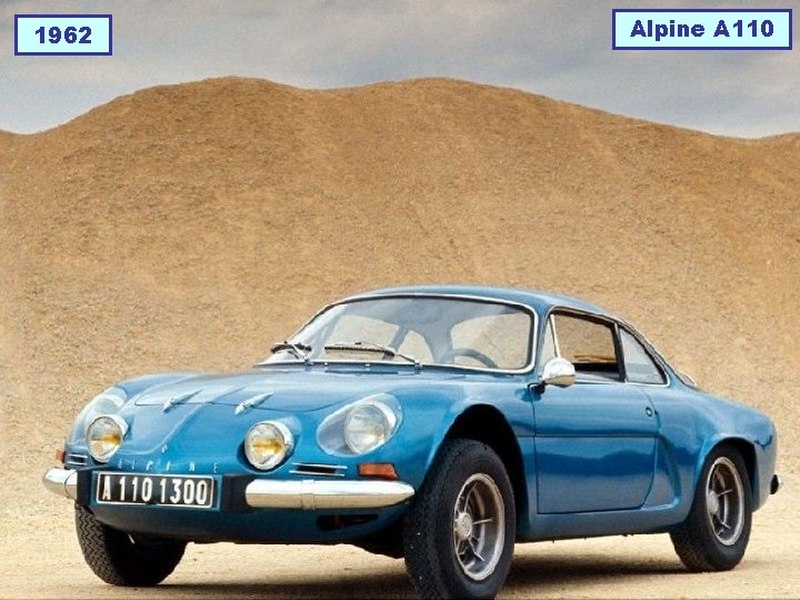 1962 Alpine A 110 