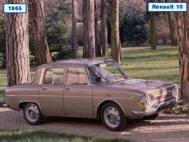 1965 Renault 10 