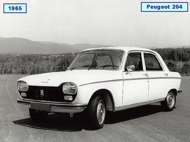 1965 Peugeot 204 