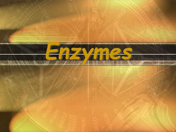 Enzymes 1 