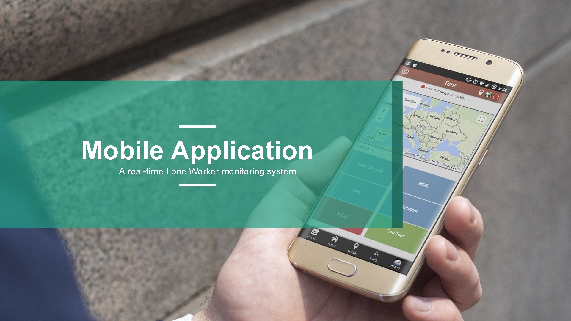 Mobile Application A real-time Lone Worker monitoring system 