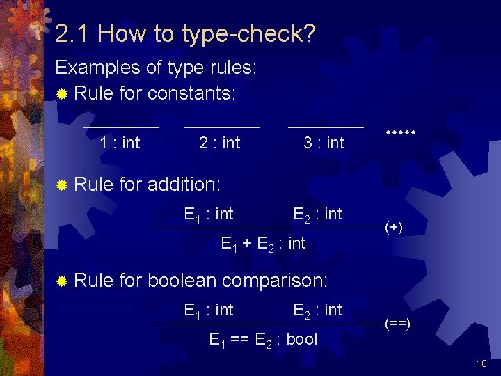 Cs 2104 Type Checking Polymorphism Reading Chapters 3