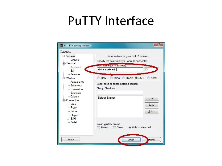 Pu. TTY Interface 