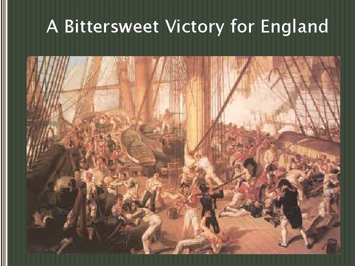 A Bittersweet Victory for England 