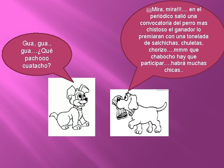 Gua, gua…¿Qué pachooo cuatacho? ¡¡¡Mira, mira!!!. . en el periódico salió una convocatoria del