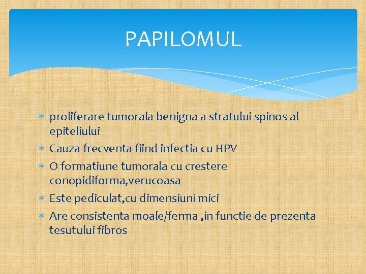 dimensiunea papilomului paraziți în termenul medical al creierului