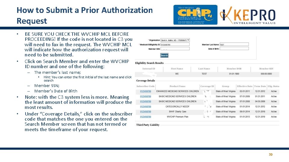 How to Submit a Prior Authorization Request • • BE SURE YOU CHECK THE How to Submit a Prior Authorization Request • • BE SURE YOU CHECK THE