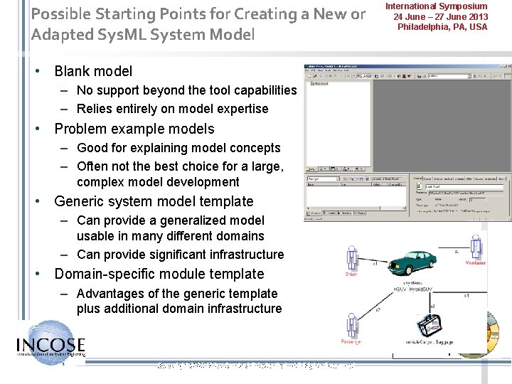 Possible Starting Points for Creating a New or Adapted Sys. ML System Model International