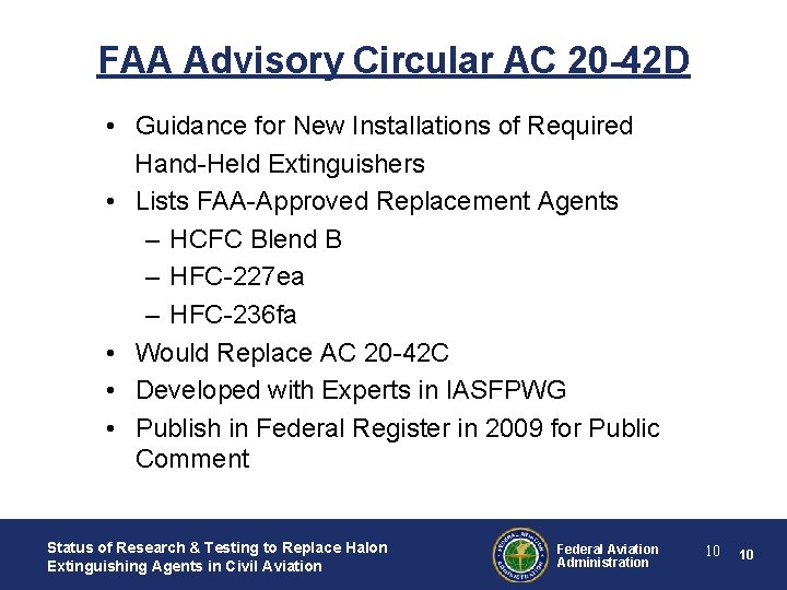 FAA Advisory Circular AC 20 -42 D • Guidance for New Installations of Required FAA Advisory Circular AC 20 -42 D • Guidance for New Installations of Required