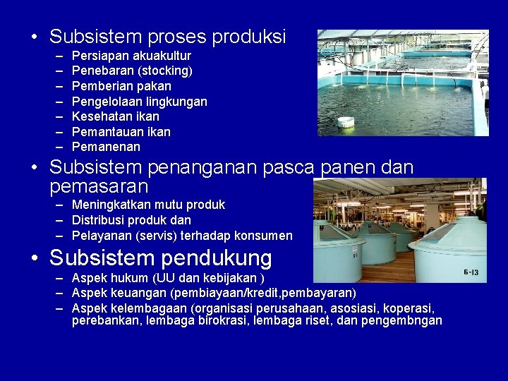 Perikanan Budidaya Aquaculture Oleh Muhammad Yusuf Sstpi Msi