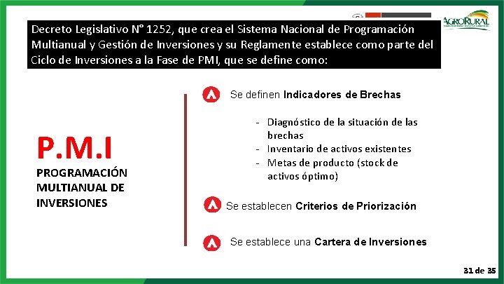 Decreto Legislativo N° 1252, que crea el Sistema Nacional de Programación Multianual y Gestión