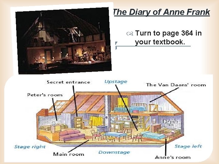 The Diary of Anne Frank Turn to page 364 in your textbook. 