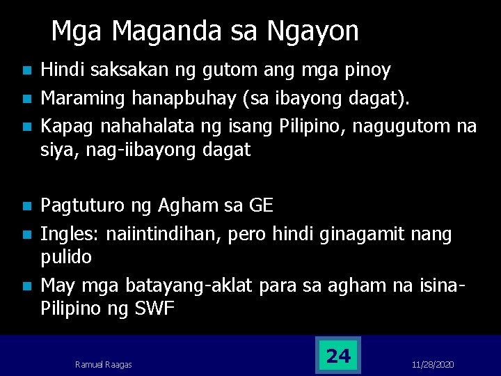 Mga Maganda sa Ngayon n n n Hindi saksakan ng gutom ang mga pinoy Mga Maganda sa Ngayon n n n Hindi saksakan ng gutom ang mga pinoy