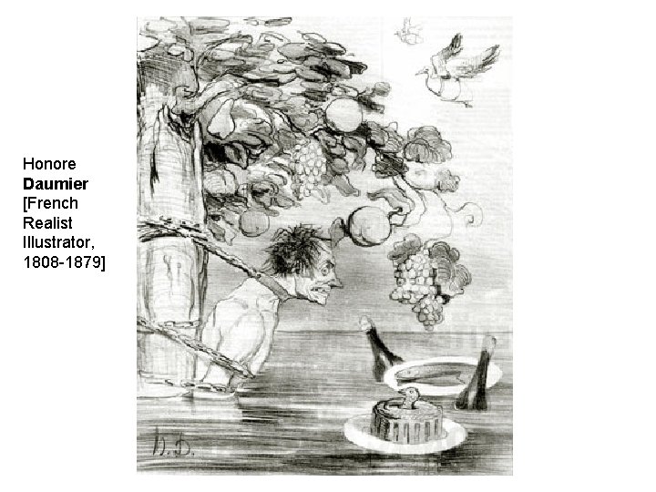 Honore Daumier [French Realist Illustrator, 1808 -1879] 