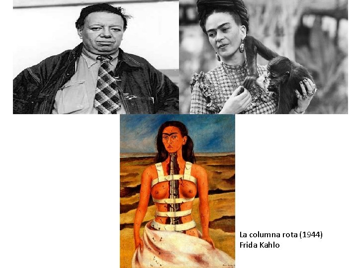 La columna rota (1944) Frida Kahlo 