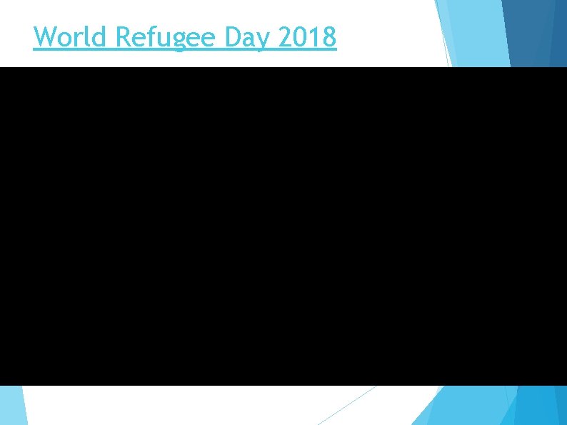 World Refugee Day 2018 