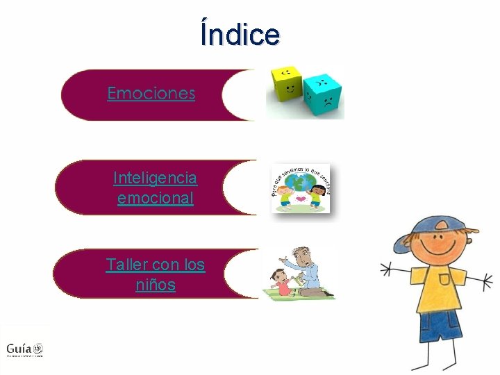 Índice Inteligencia emocional Taller con los niños 