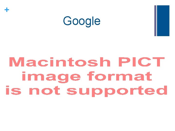 + Google + Google