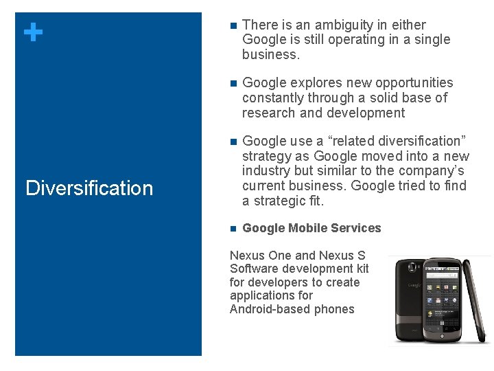 + n There is an ambiguity in either Google is still operating in a + n There is an ambiguity in either Google is still operating in a