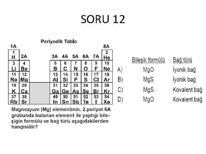 SORU 12 